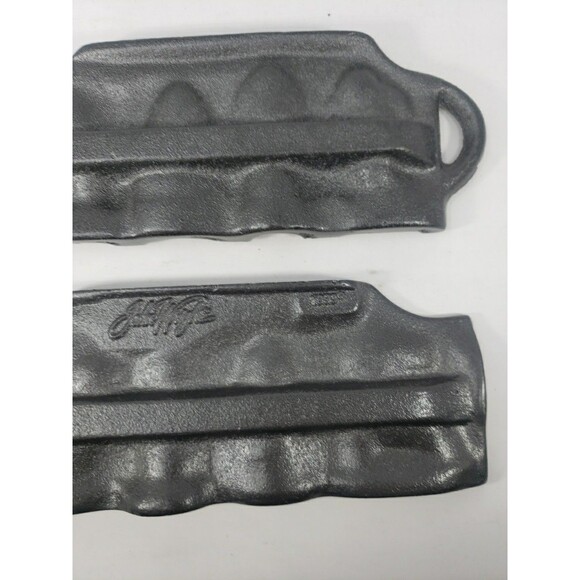 John Wright Cast Iron Christmas Candy Mold VTG Reindeer Angel Tree Santa 1993 - Picture 9 of 14